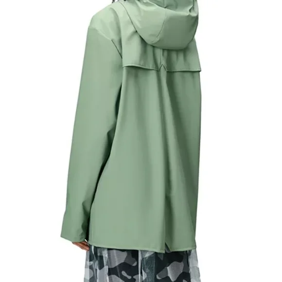 NWT Rains Water Resistant Rain Jacket Size XXL=18 - Picture 2 of 5